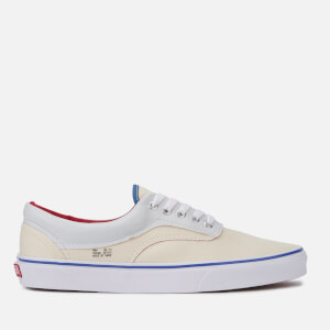 Vans Men's Outside in Era Trainers - Natural/Stv Navy/Red