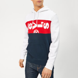 Levi's Men's L Tab Panel Hoody - White Lychee
