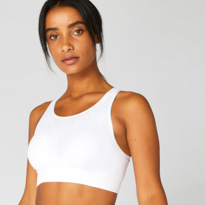 Myprotein white sports bra