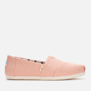TOMS Women's Alpargata Slip-On Pumps - Coral Pink