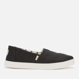 TOMS Women's Alpargata Vegan Cupsole Slip-On Pumps - Black