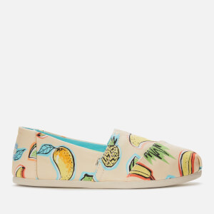 TOMS Women's Alpargata Vegan Slip-On Pumps - Cuba Fruit