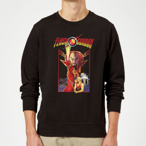 Sudadera Flash Gordon Retro Movie - Hombre - Negro