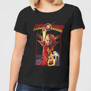 Flash Gordon Retro Movie Women's T-Shirt - Black