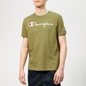 Champion Men's Script T-Shirt - Khaki