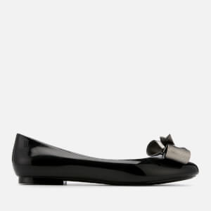 Melissa Women's Doll Dream Bow Ballet Flats - Black
