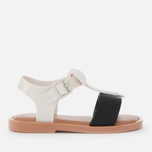 Mini Melissa Toddlers' Mini Mar Lace Sandals - White Contrast