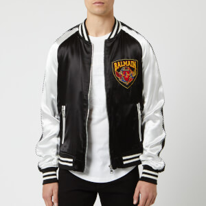Balmain Men's Souvenir Jacket - Blanc/Noir
