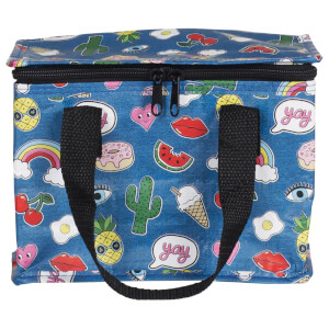 Sass & Belle Patches & Pins Lunch Bag