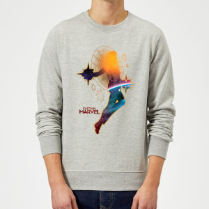 Captain Marvel Nebula Flight Sweatshirt - Grey