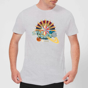 Captain Marvel Star Power Men's T-Shirt - Grey