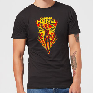 Captain Marvel Freefall Men's T-Shirt - Black