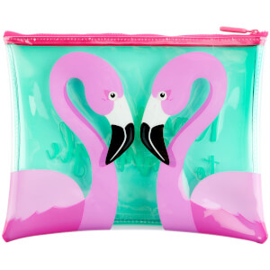 Sunnylife See Thru Flamingo Pouch