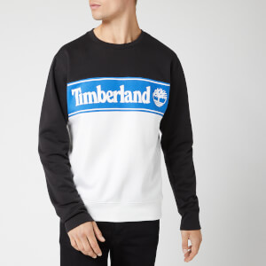 Timberland Men's Cut And Sew Sweatshirt - Black