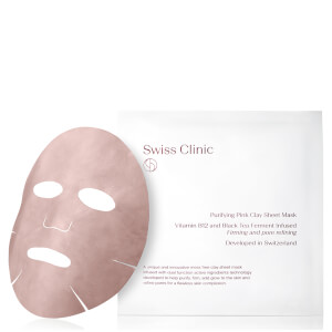Swiss Clinic Purifying Pink Clay Sheet Mask 34g