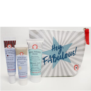 First Aid Beauty Exfoliate and Hydrate 3 Piece Gift Bag (Free Gift) First Aid Beauty Exfoliate and Hydrate 3 Piece Gift Bag (Free Gift)