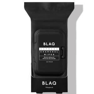 BLAQ Express Charcoal Wipes (25 Pack)