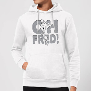 The Flintstones Oh Fred! Hoodie - White