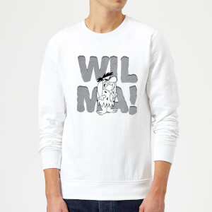 The Flintstones WILMA! Sweatshirt - White