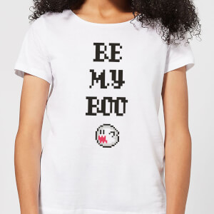 Super Mario Be My Boo Women's T-Shirt - White