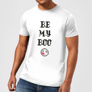 Super Mario Be My Boo Men's T-Shirt - White
