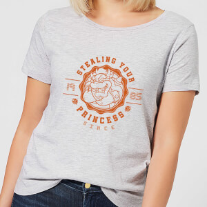 Super Mario Princess Stealer Women's T-Shirt - Grey