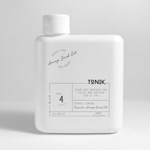 THE TONIK Organic Hemp Seed Oil Capsules