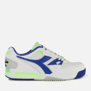 Diadora Men's Rebound Ace Trainers - White/Imperial Blue