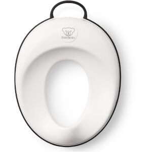 BABYBJÖRN Toilet Training Seat - White and Black Trim