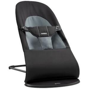 BABYBJÖRN Balance Soft Bouncer - Black and Dark Grey