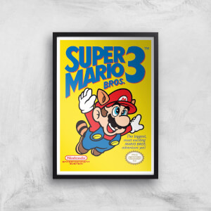 Nintendo Super Mario Bros 3 Art Print