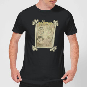 The Flintstones The Gang's All Here Men's T-Shirt - Black