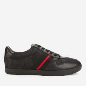 Polo Ralph Lauren Men's Camilo Camo Low Profile Trainers - Black