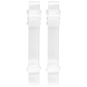 brushworks Clear Bra Straps (Pack of 4)