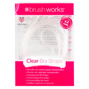 brushworks Clear Bra Straps (Pack of 4)