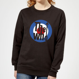 The Who Target Women's Sweatshirt - Black