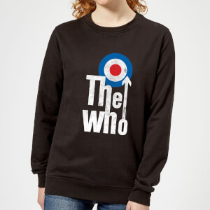 The Who Target Logo Women's Sweatshirt - Black