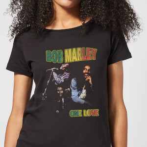Bob Marley One Love Women's T-Shirt - Black