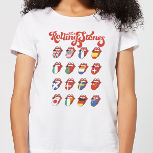 Rolling Stones International Licks Women's T-Shirt - White