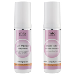 Mio Skincare Get Waisted and Shrink to Fit Travel Duo Mio Skincare Get Waisted and Shrink to Fit Travel Duo