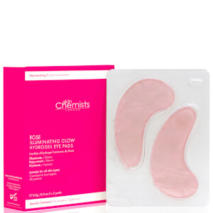 skinChemists Rose Illuminating Glow Hydrogel Eye Pads (Pack of 5)