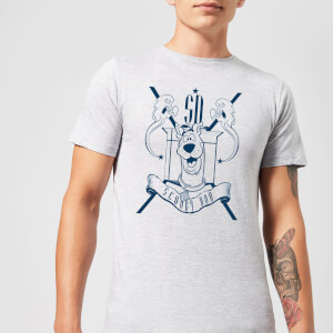 Scooby Doo Coat Of Arms Men's T-Shirt - Grey