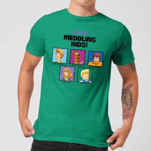 Scooby Doo Meddling Kids Men's T-Shirt - Kelly Green