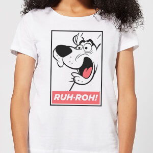 Scooby Doo Ruh-Roh! Women's T-Shirt - White