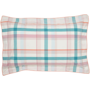 Joules Cottage Check Pillowcase - Oxford