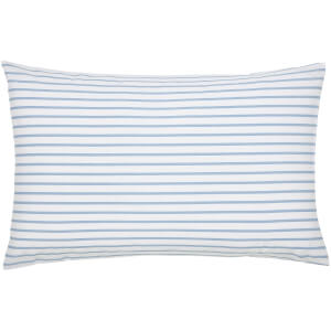 Joules Garden Dogs Standard Pillowcase - White
