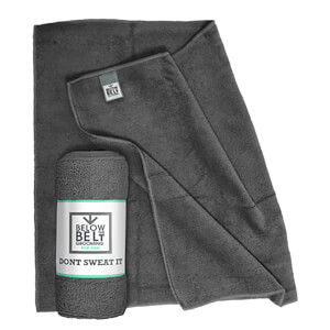 Below the Belt Microfibre Towel (290gsm) - Grey - 60cm x 40cm (Free Gift) Below the Belt Microfibre Towel (290gsm) - Grey - 60cm x 40cm (Free Gift)