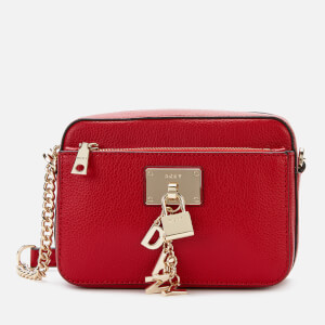 DKNY Women's Elissa TZ Cross Body Bag - Bright Red