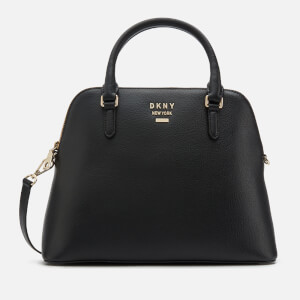 DKNY Women's Whitney Large Dome Satchel Bag - Black