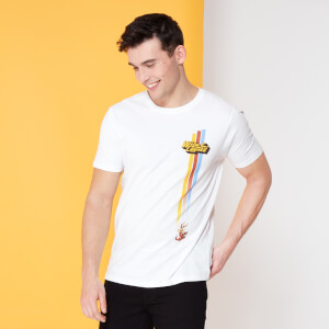 Looney Tunes Kaboom ! Bip Bip et Coyote Ligne Rétro - Blanc